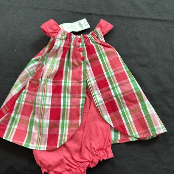 Chic Red and Green Diaper Covers - Picture 3 of 6